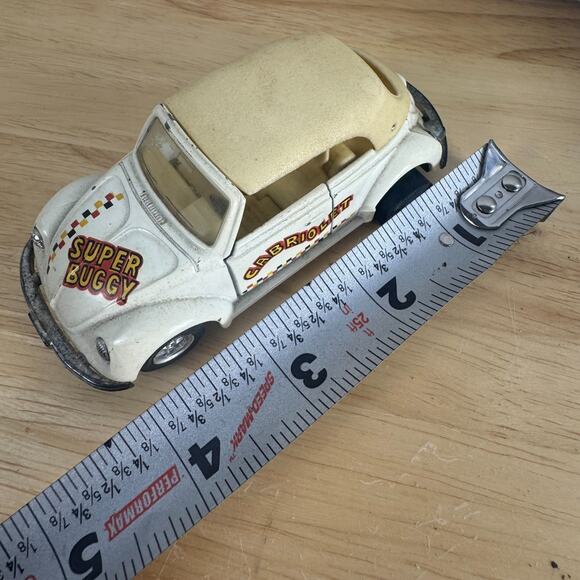 Volkswagen Beetle Cabriolet Germany Classic Car Model Diecast 1:34-1:39 Scale - Picture 7 of 7